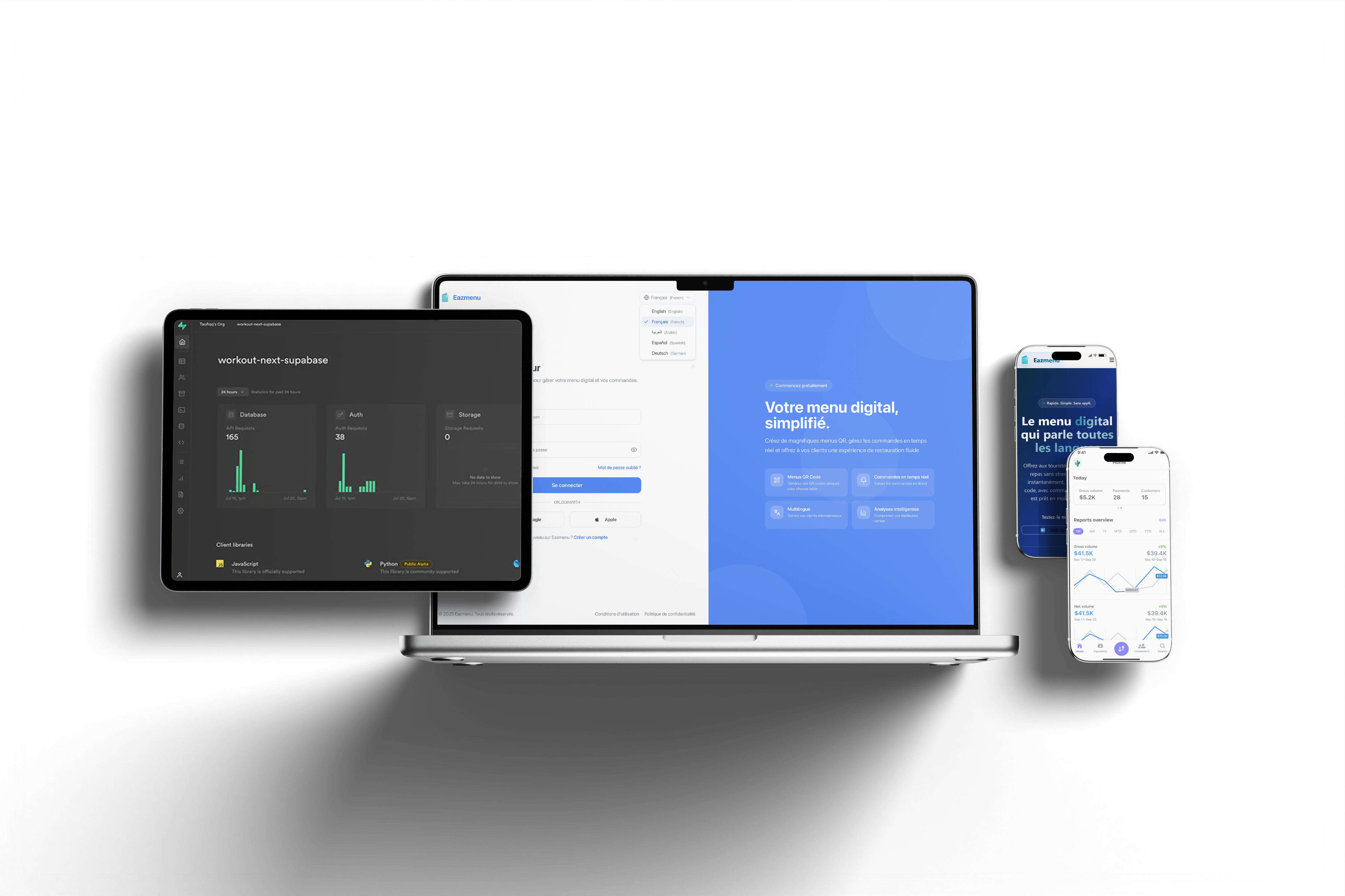 Eazmenu: QR-Based Restaurant Ordering Platform