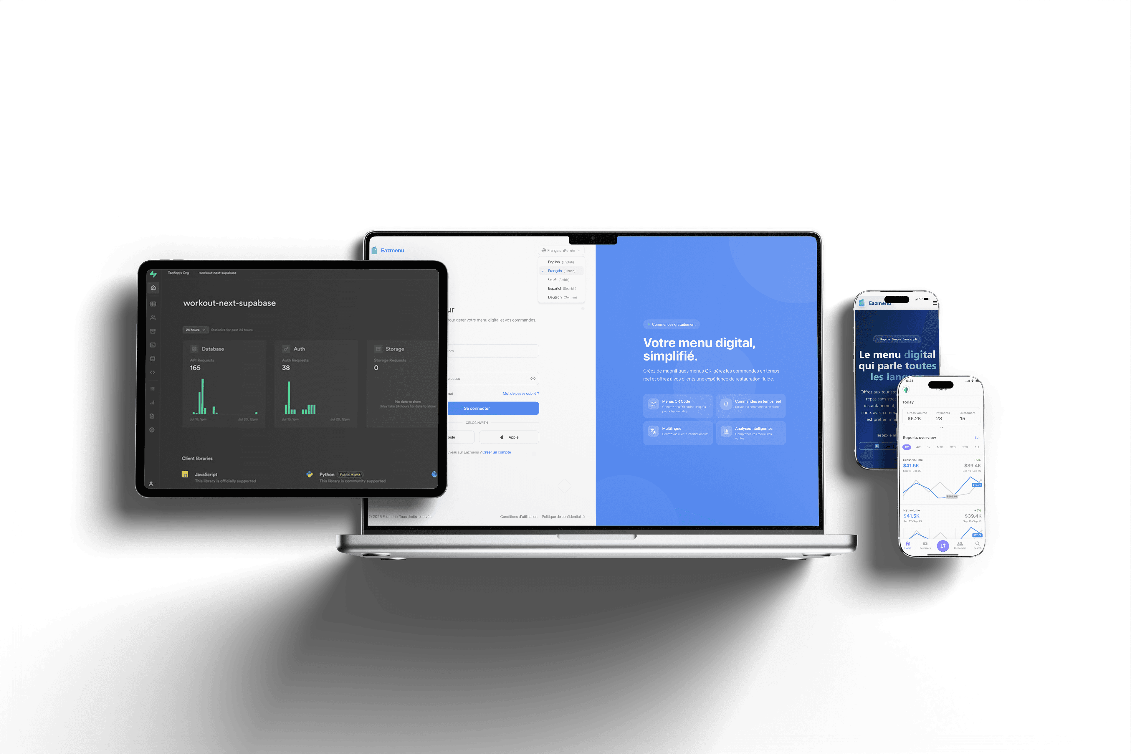 Eazmenu: QR-Based Restaurant Ordering Platform
